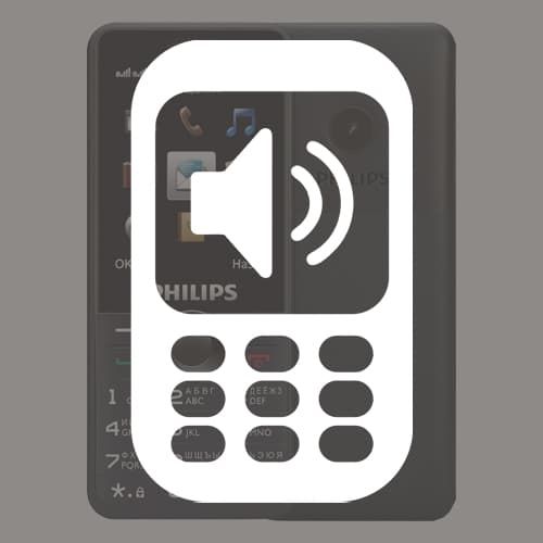 Замена динамика в телефоне в Philips E168